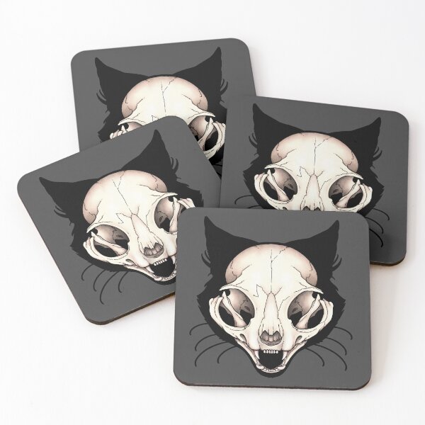 Item preview, Vulture Culture Cat Skull Therian Furry Gothic Witchcraft Occult designed and sold by Veymoth.
