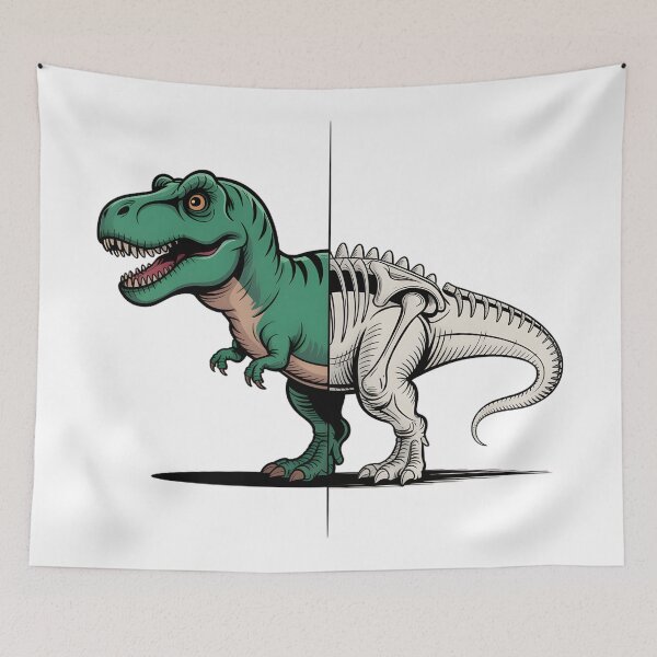 Item preview, Anatomy of a T-Rex Life & Skeleton designed and sold by Mr-wow.