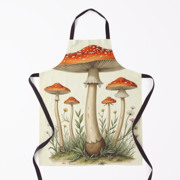 Artikelvorschau, Medicinal Mushrooms Study | Vintage Fungi Pharmacy Mycology Illustration entworfen und verkauft von Antik by Schulz.
