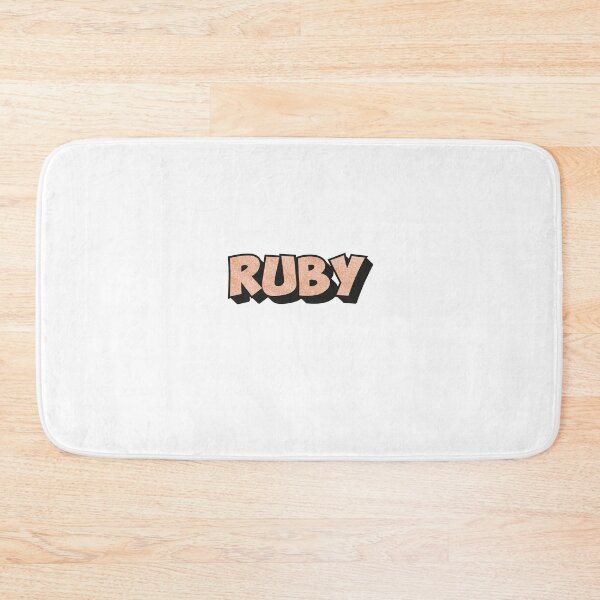 Item preview, Ruby Personalized Custom Name Design for Girls, Teens, and Women designed and sold by Watsonarts.