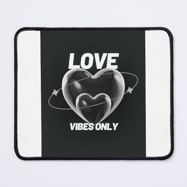 Item preview, Love Vibes Only – Minimalist Heart Line Art Positive Design designed and sold by TeesHearts100.