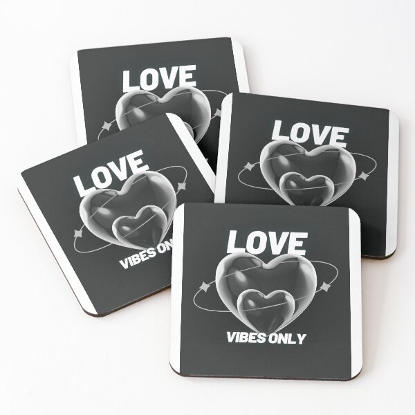 Item preview, Love Vibes Only – Minimalist Heart Line Art Positive Design designed and sold by TeesHearts100.
