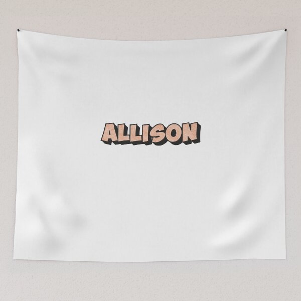 Item preview, Allison Personalized Custom Name Design for Girls, Teens, and Women designed and sold by Watsonarts.
