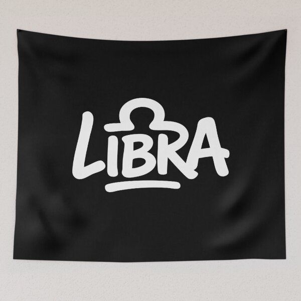 Item preview, Libra zodiac shirt with bold astrology design Graphic shirt design featuring the Libra zodiac symbol with a bold street art style for astrology enthusiasts. designed and sold by ChattanoogaTee.