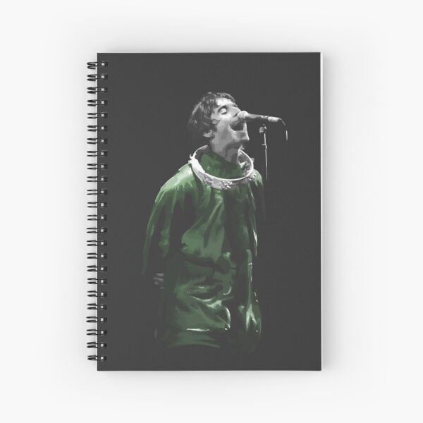 Liam Gallagher Spiral Notebook