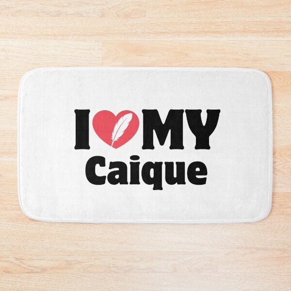 Item preview, Heart Icon Simple Typography I Love My Caique designed and sold by LoviqueLab.