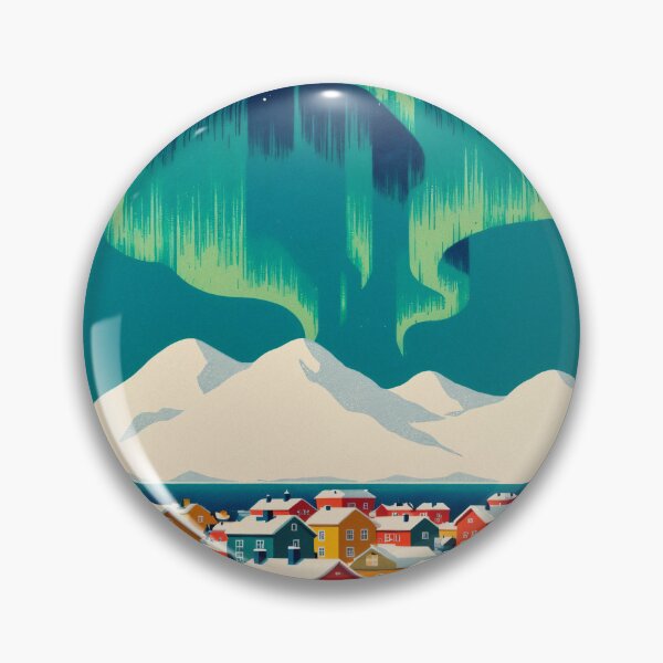 Item preview, Aurora Borealis Reykjavik Island Travel Card designed and sold by store52.