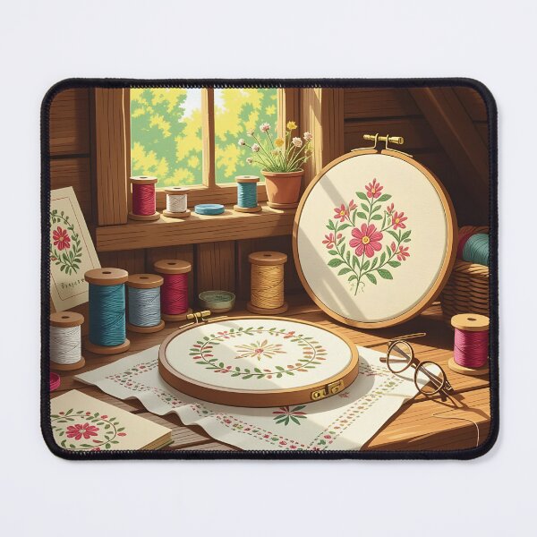 Item preview, Embroidery and stitching haven retreat  designed and sold by Ponted.