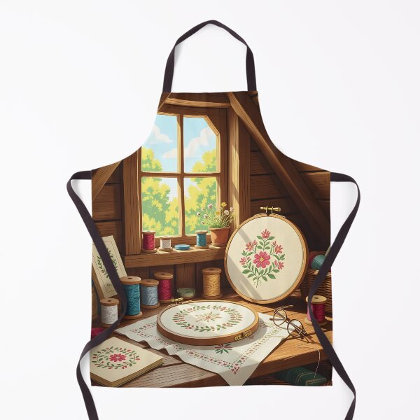 Item preview, Embroidery and stitching haven retreat designed and sold by Ponted.