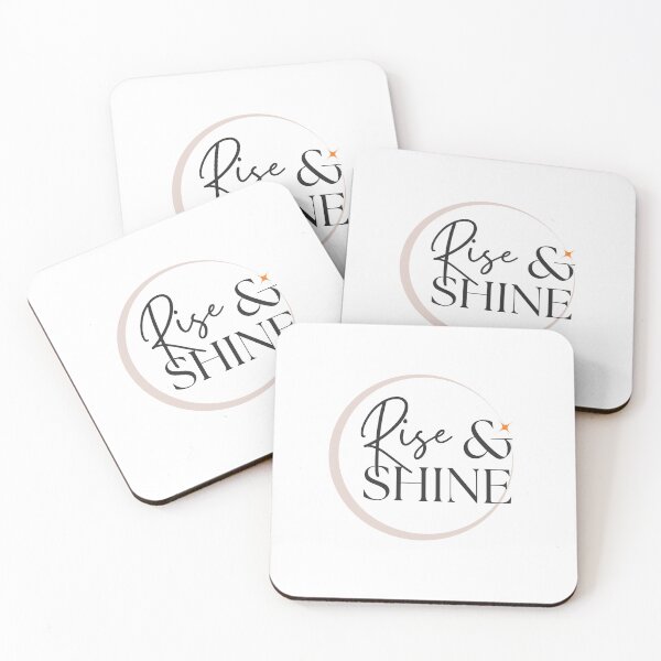 Item preview, Rise & Shine – Elegant Baroque Logo with Crescent Moon & Star designed and sold by TeesHearts100.