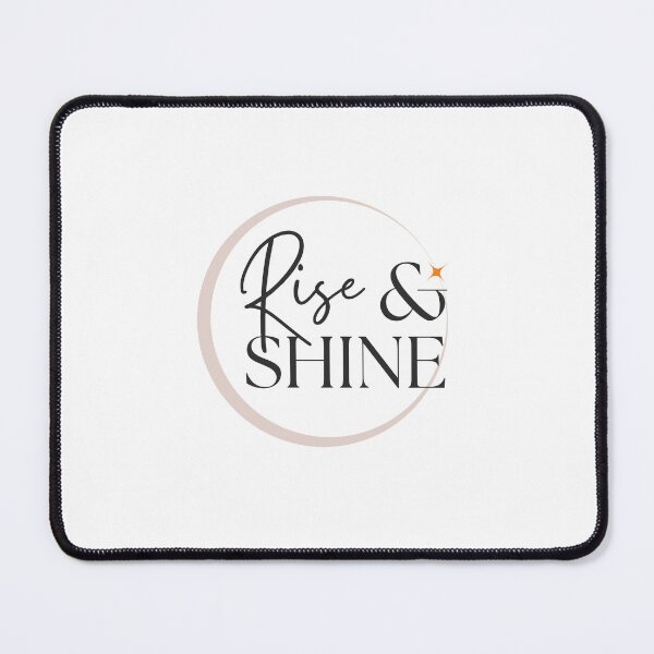 Item preview, Rise & Shine – Elegant Baroque Logo with Crescent Moon & Star designed and sold by TeesHearts100.