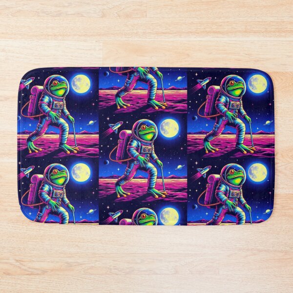 Item preview, Cute astronaut frog  designed and sold by Dogandesighn.