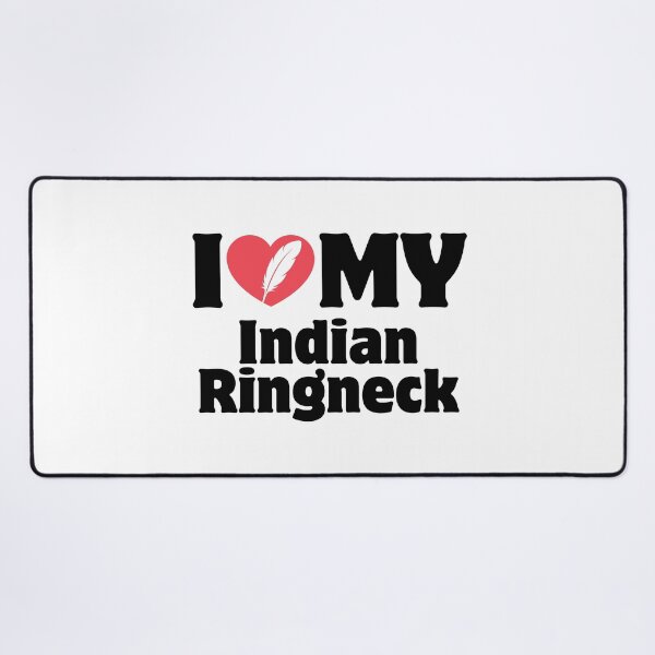 Item preview, Heart Icon Simple Typography I Love My Indian Ringneck designed and sold by LoviqueLab.