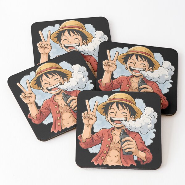 Item preview, Smiling Vape Hero – Anime Style Vapor Art designed and sold by House of Taste Vape Designs.