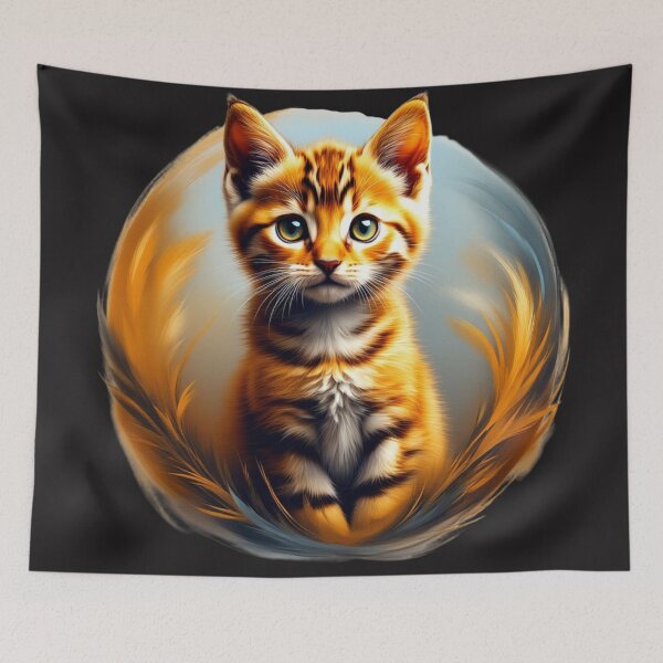 Item preview, Beautiful toyger kitten pattern designed and sold by SweetRossel.