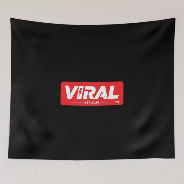 Item preview, VIRAL Box Logo Streetwear T-Shirt - Hypebeast Minimalist Tee designed and sold by MegzDesign.