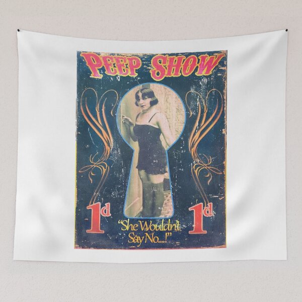 Item preview, Peepshow, restored old poster designed and sold by JonDelorme.