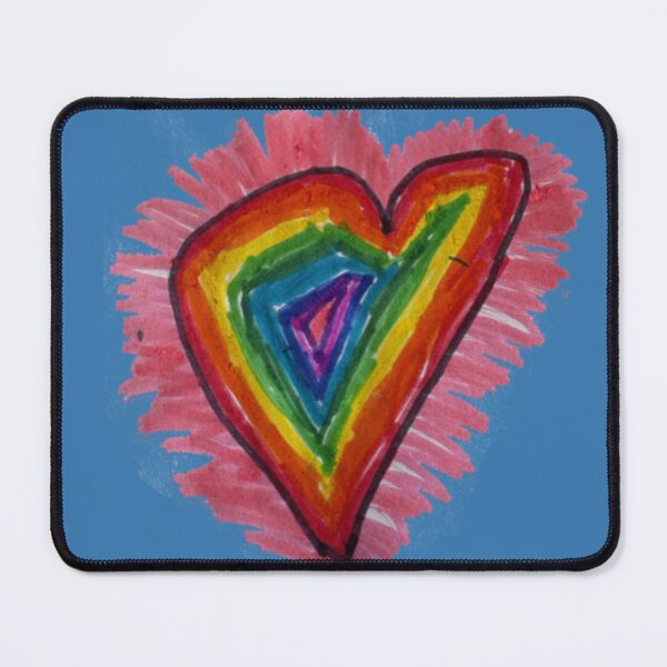 Item preview, Kiddie Rainbow Heart designed and sold by Think-In-Yellow.