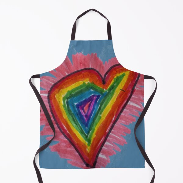 Item preview, Kiddie Rainbow Heart designed and sold by Think-In-Yellow.
