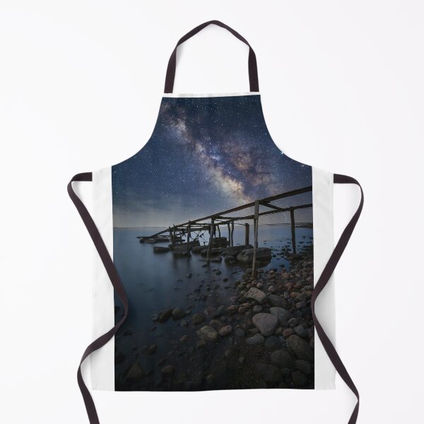 Item preview, Night Sky Pebble Beach Photographic Print designed and sold by Mother-Nature65.
