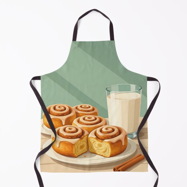 Item preview, Cinnamon rolls and milk Comfort Food designed and sold by Ponted.