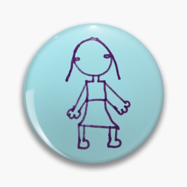 Item preview, Kiddie Purple Girl designed and sold by Think-In-Yellow.