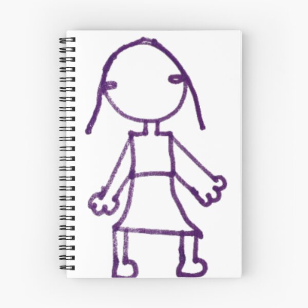 Item preview, Kiddie Purple Girl designed and sold by Think-In-Yellow.