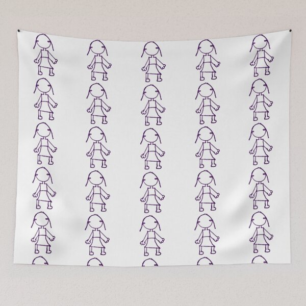 Item preview, Kiddie Purple Girl designed and sold by Think-In-Yellow.