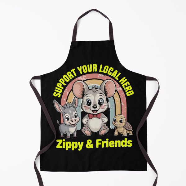 Item preview, Zippy & Friends Cute Retro Animal Tee designed and sold by Zippy Creation.