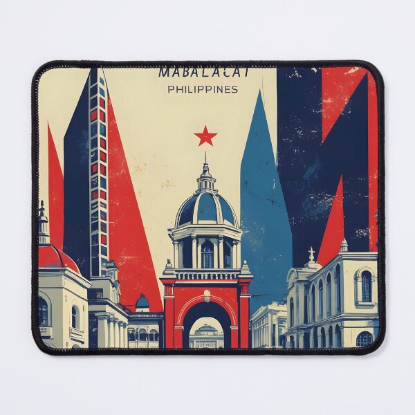 Item preview, Mabalacat Philippines 1950s Retro Poster Tourism designed and sold by TravelersGems.
