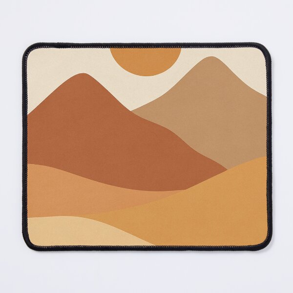 Item preview, Minimalist Desert Sun Mountains designed and sold by Catiess.