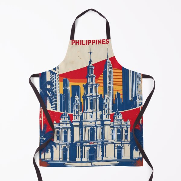 Item preview, Makati Philippines 1950s Retro Poster Tourism designed and sold by TravelersGems.