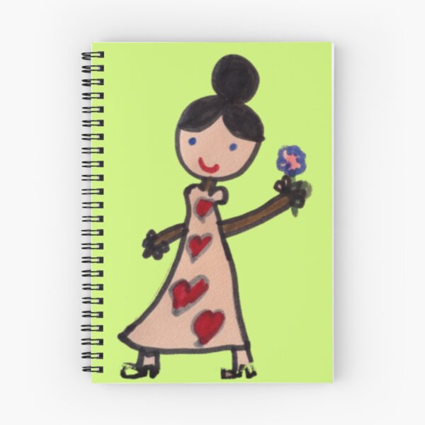 Item preview, Kiddies Lady with the bun designed and sold by Think-In-Yellow.