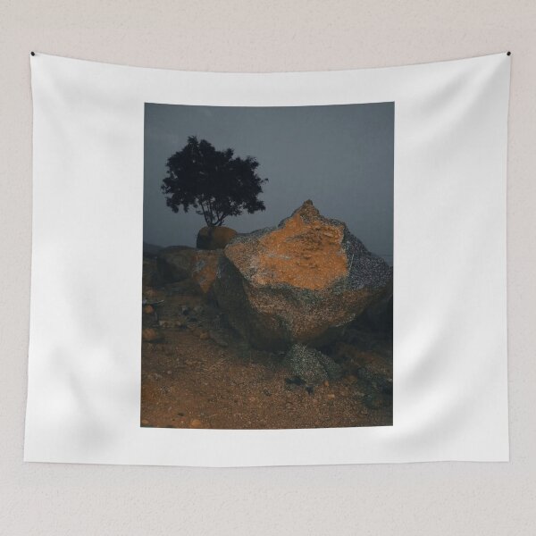 Item preview, Solitary Tree Copper Boulder Sands Photographic Print designed and sold by Mother-Nature65.