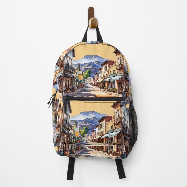 Item preview, Color splatter Western Town designed and sold by MirucaDesign.