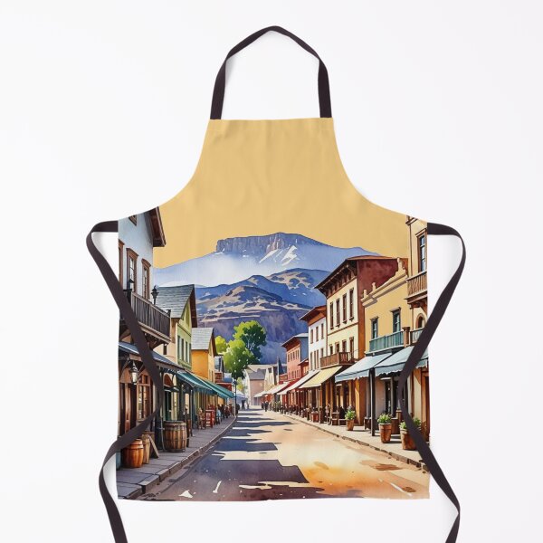Item preview, Color splatter Western Town designed and sold by MirucaDesign.