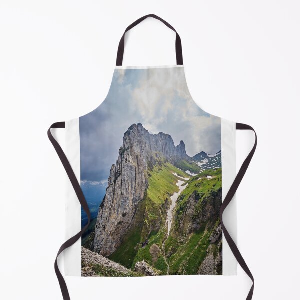 Item preview, Grassy Mountain Range Cloudy Sky Photographic Print designed and sold by Mother-Nature65.