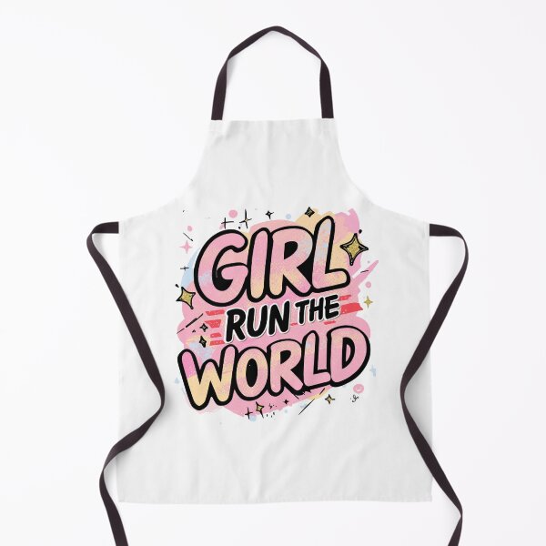 Item preview, Girl Run The World, Feminist Girl Power Typography. Cute Pink Aesthetic Design designed and sold by Aarvya Fashion Club ( A.F.C ).