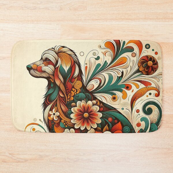 Item preview, Thai Floral Dog Bloom  designed and sold by Vanich-Panich.