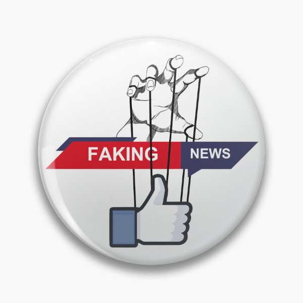 Item preview, Faking News - Media Manipulation Puppet Master Design designed and sold by ChilliStylish.