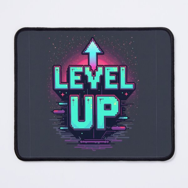 Item preview, LEVEL UP – Retro Pixel Gaming Aesthetic designed and sold by nhk999.