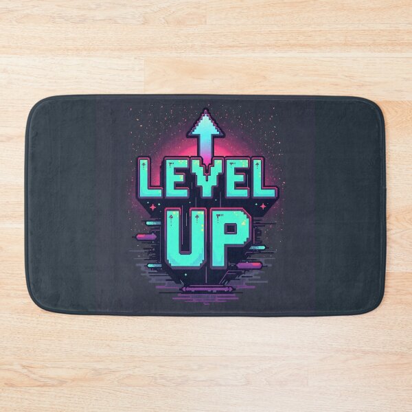 Item preview, LEVEL UP – Retro Pixel Gaming Aesthetic designed and sold by nhk999.