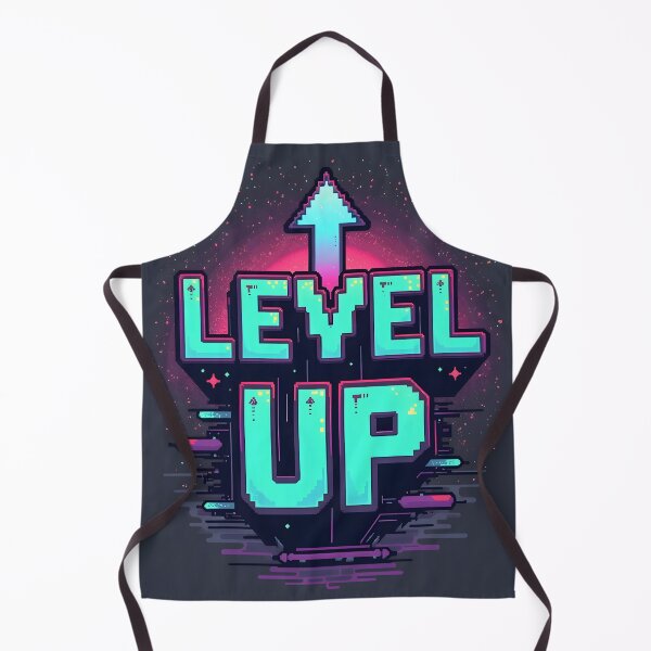 Item preview, LEVEL UP – Retro Pixel Gaming Aesthetic designed and sold by nhk999.