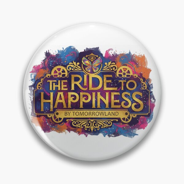Item preview, The Ride to Happiness inspired logo  designed and sold by FoolishDreamers.