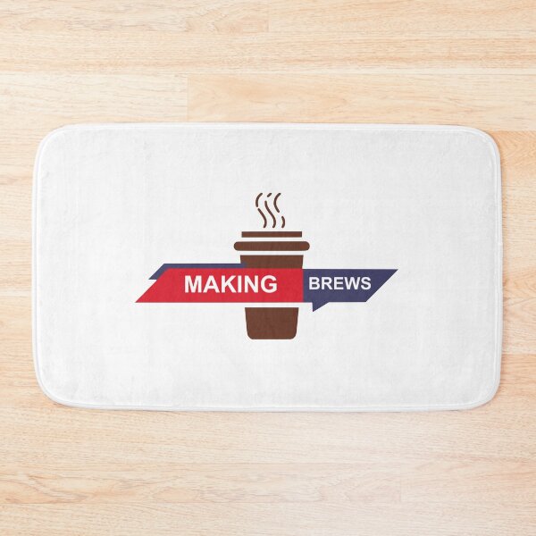 Item preview, Making Brews - Coffee Lover Breaking News Parody Design designed and sold by ChilliStylish.
