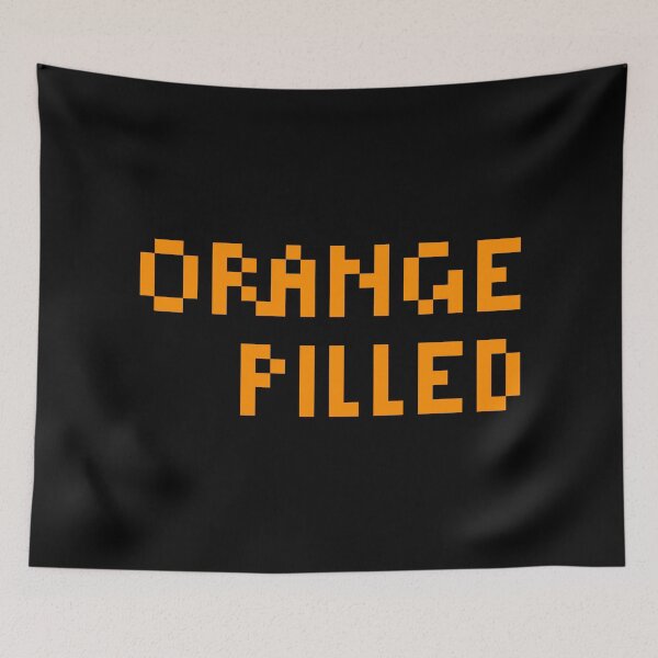 Item preview, Orange Pilled Bitcoin designed and sold by CyberRex.