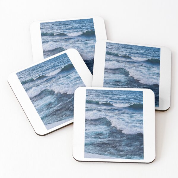 Item preview, Crashing Blue & White Ocean Waves Photographic Print designed and sold by Mother-Nature65.