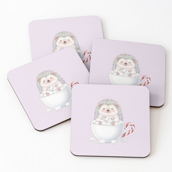 Item preview, Cute Hedgehog Marshmallow Bath designed and sold by Itsheartshop.