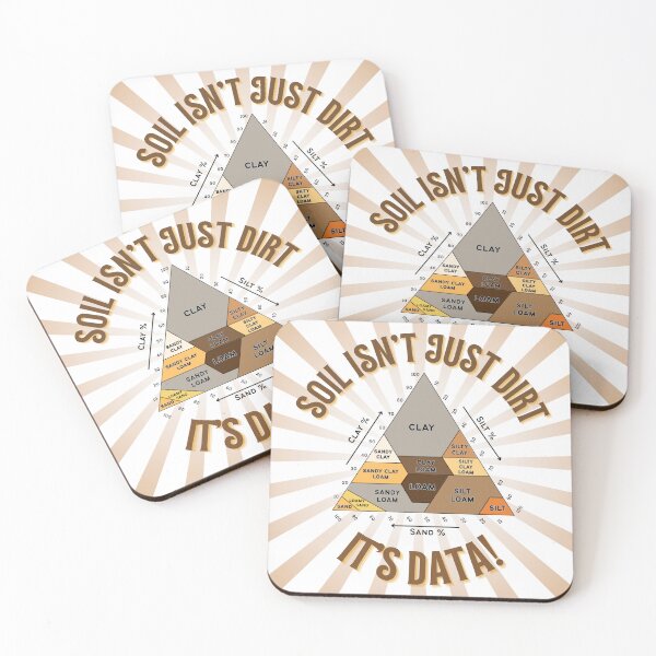 Item preview, Soil Isn't Just Dirt, It's Data designed and sold by SoilSwag.