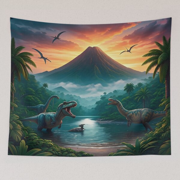 Item preview, Primeval Awakening – Dino Power Unleashed designed and sold by PawPrintedArt.